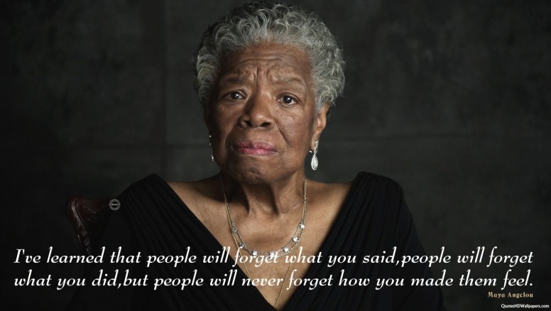 Maya Angelou Speaking