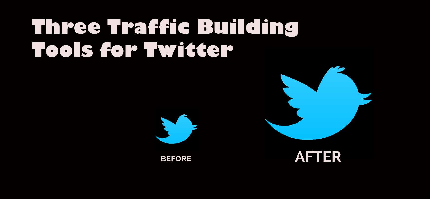 3 Traffic Building Tools for Twitter