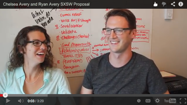 We want to speak at 2015 SXSW! You can help get us there!