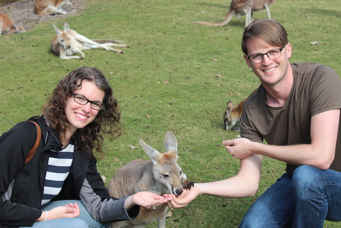 Ryan Avery - The Avery's Feeding Kangaroos